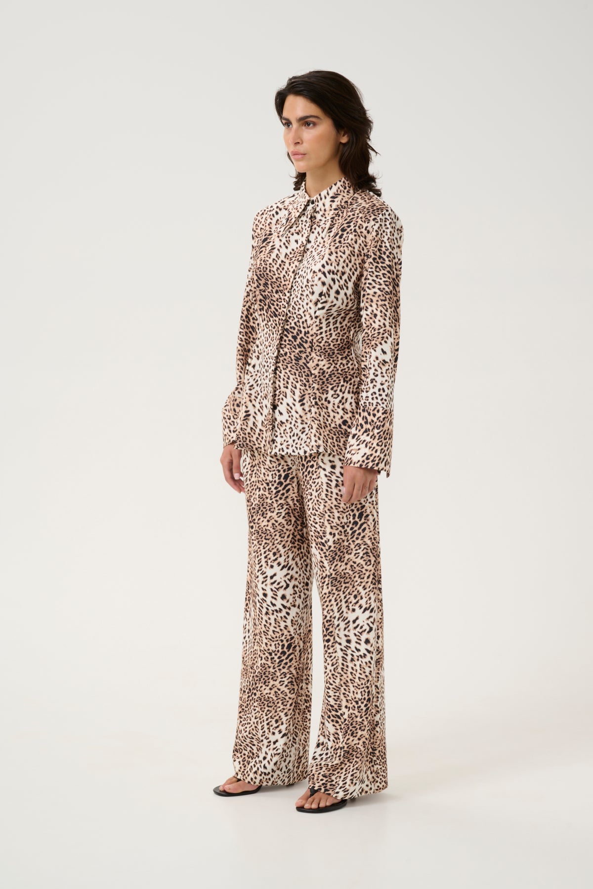 GZmareen P MW pants light leopard