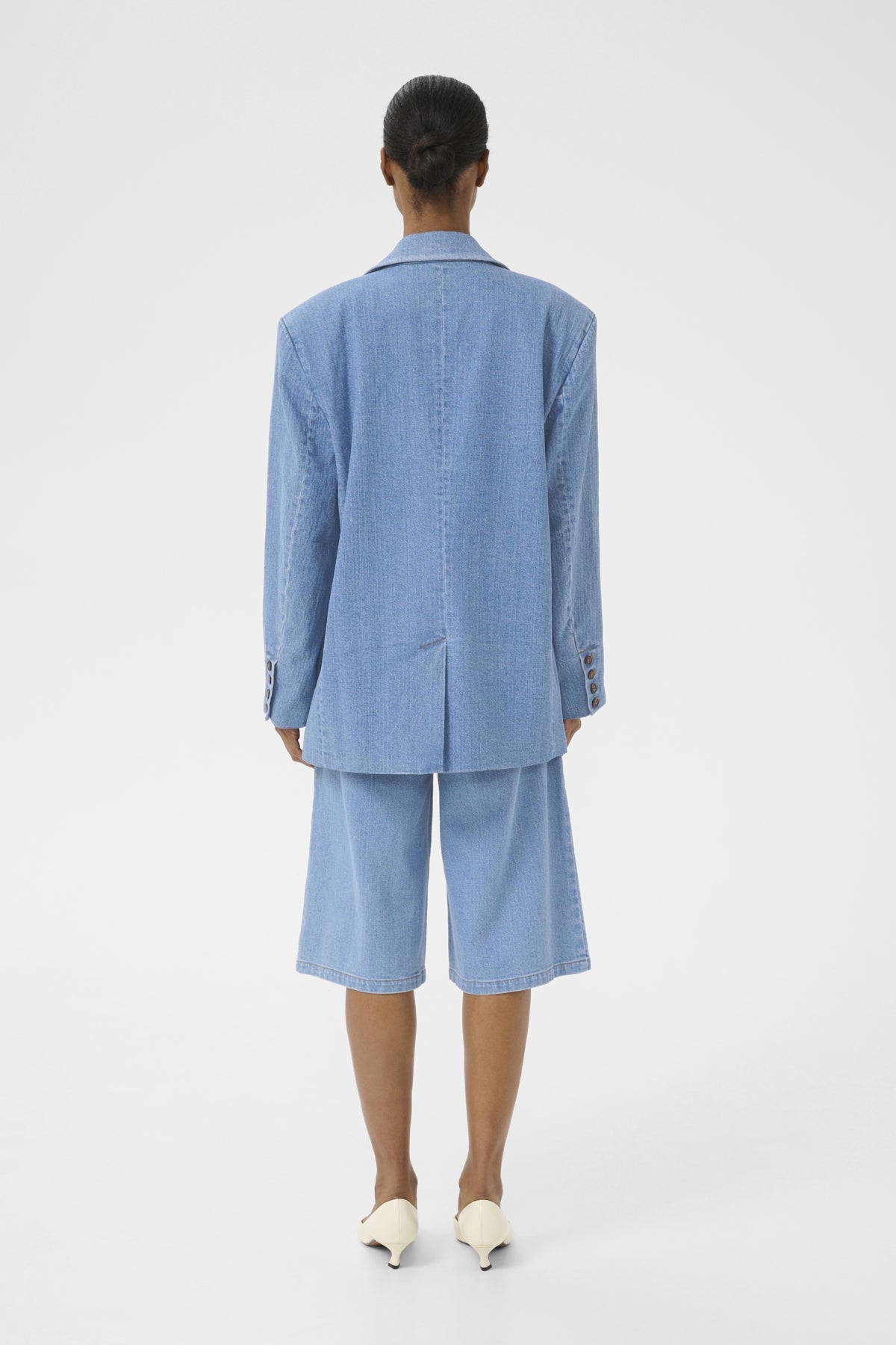 GZfibi OZ blazer Mid blue washed - 10910056