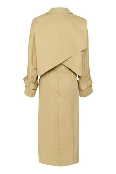 GZsouri trenchcoat Dark yellow/beige - 10910076 Thumbnail