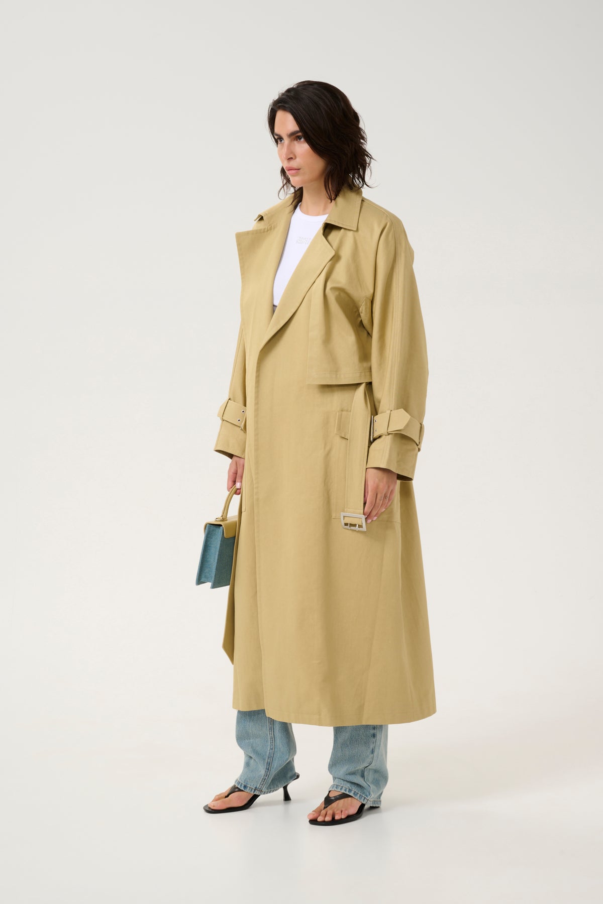 GZsouri trenchcoat Dark yellow/beige - 10910076