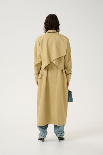 GZsouri trenchcoat Dark yellow/beige - 10910076 Thumbnail