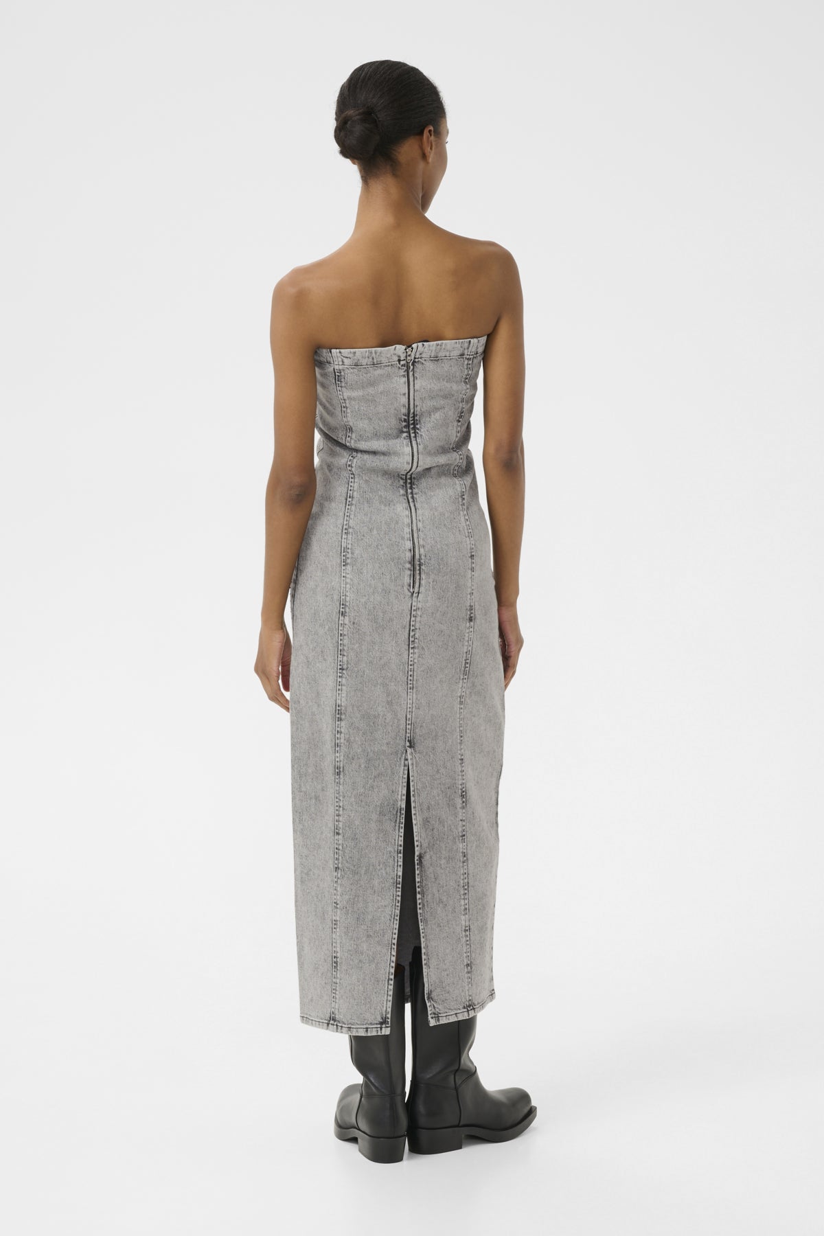GZzauma SL long dress Vintage grey wash