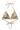 GZsage P bikini top GOLDEN SNAKE