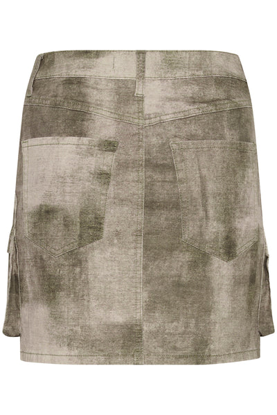 GZemelen HW mini skirt Silver sage denim - 10910155 Thumbnail