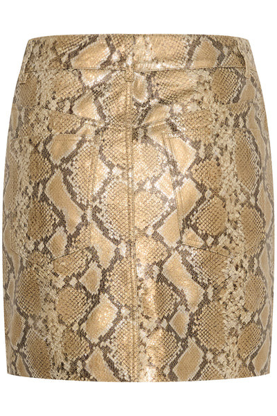 GZfeliza short skirt Yellow snake Thumbnail