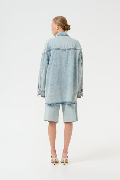 GZasher LS shirt MID ACID WASH - 10910164 Thumbnail