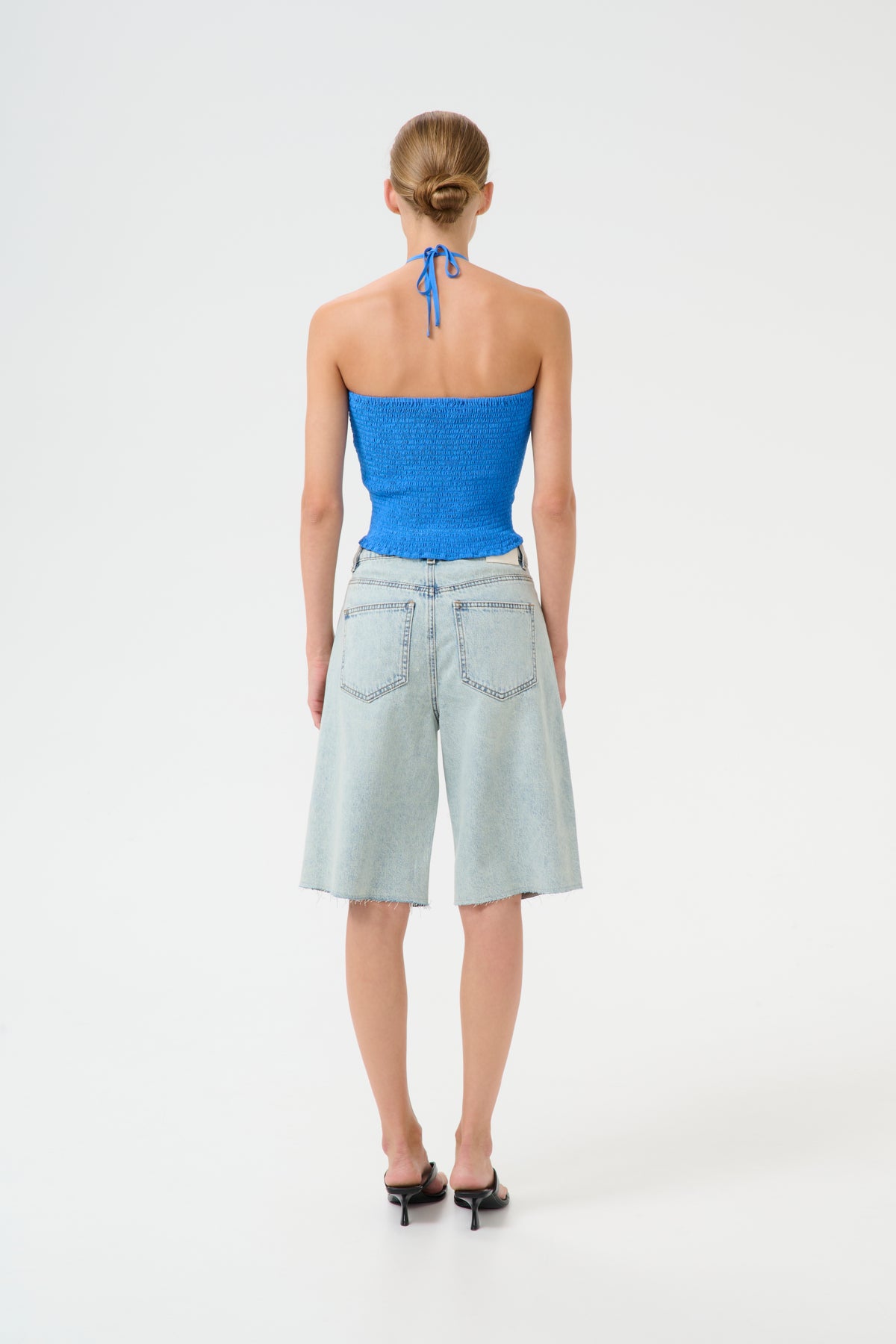GZasher HW long shorts MID ACID WASH - 10910165