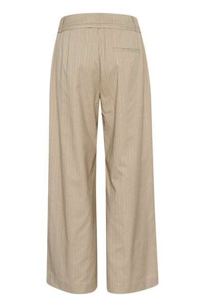 GZtiff HW wide pants Pinstripe dust green Thumbnail