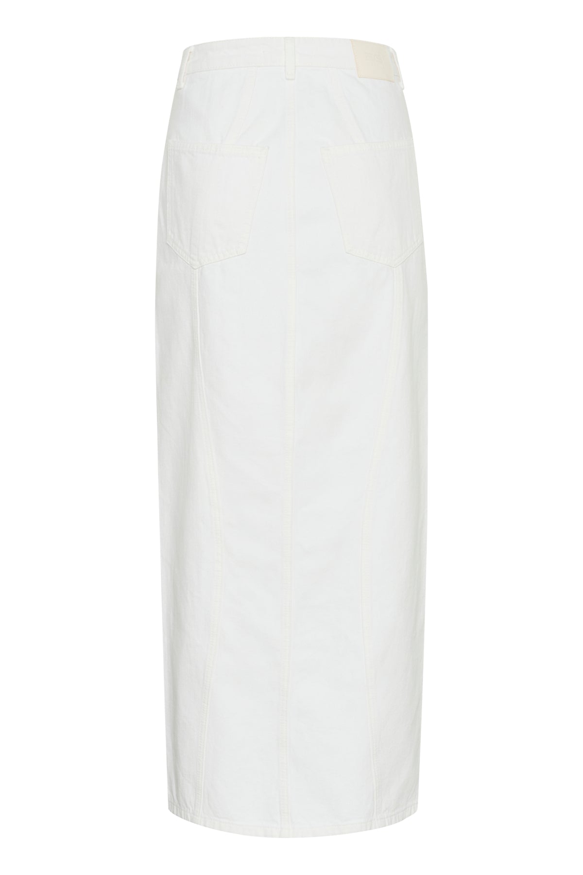GZasher HW maxi skirt Bright White