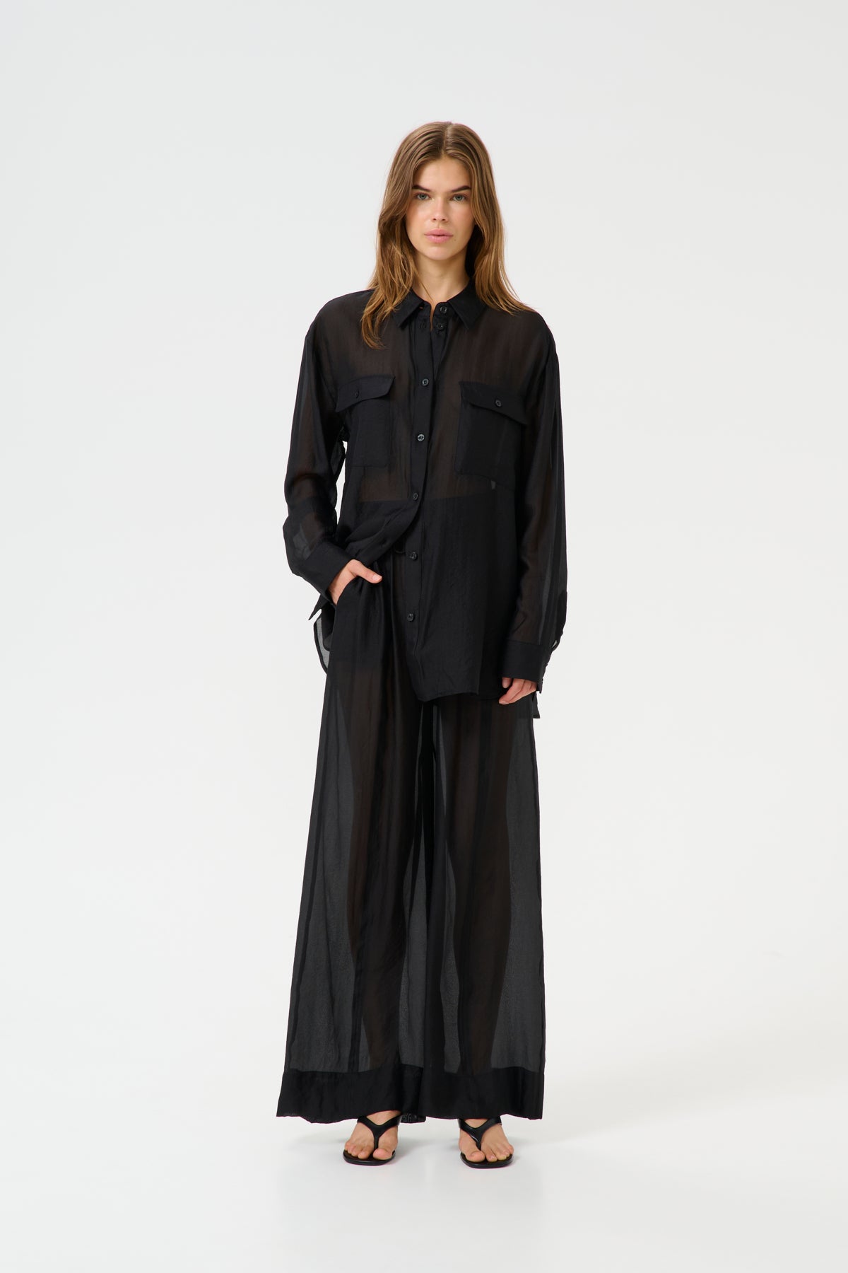 GZtrudi MW pants Black - 10910209