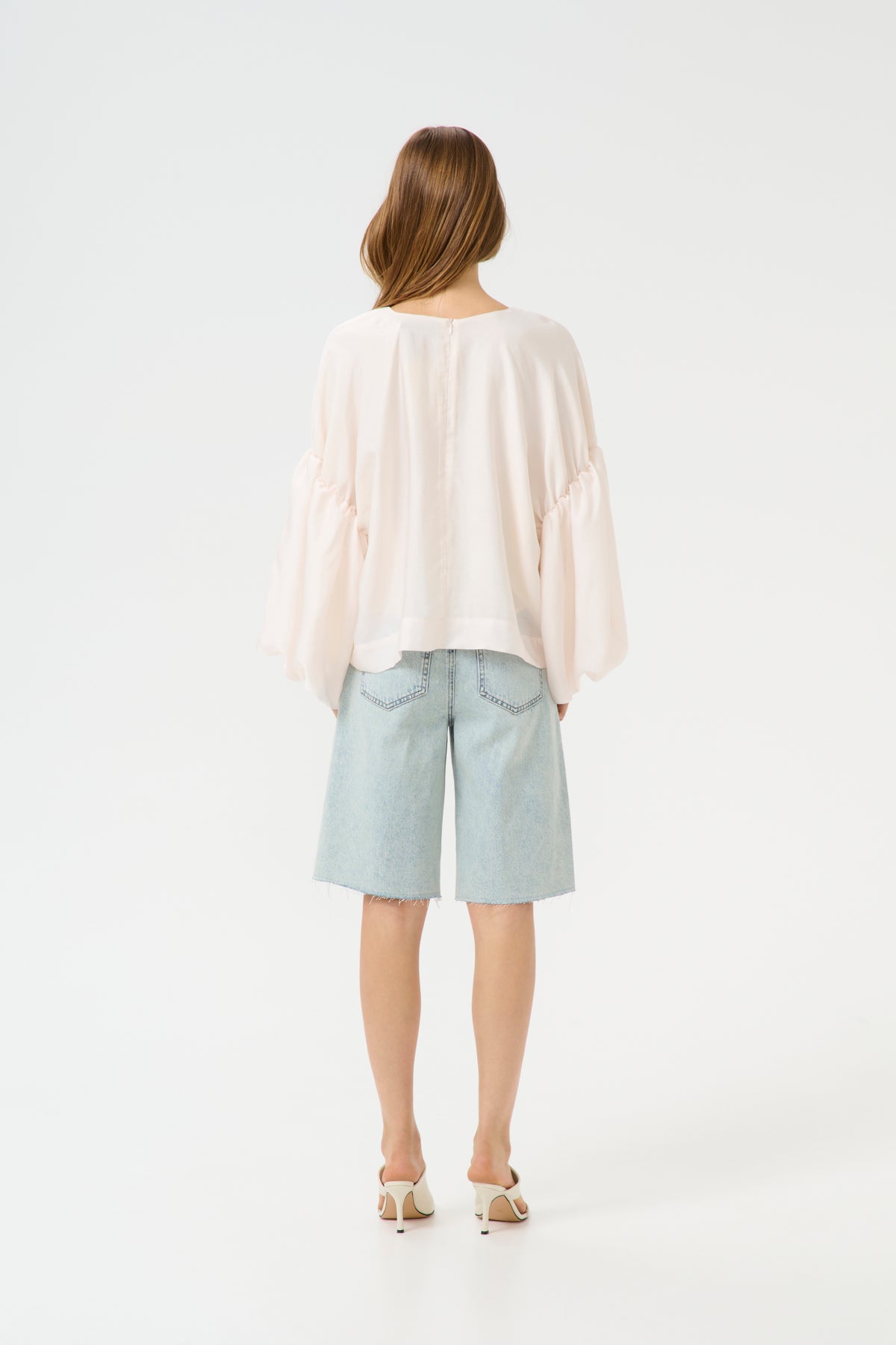 GZmalloon blouse Egret - 10910214
