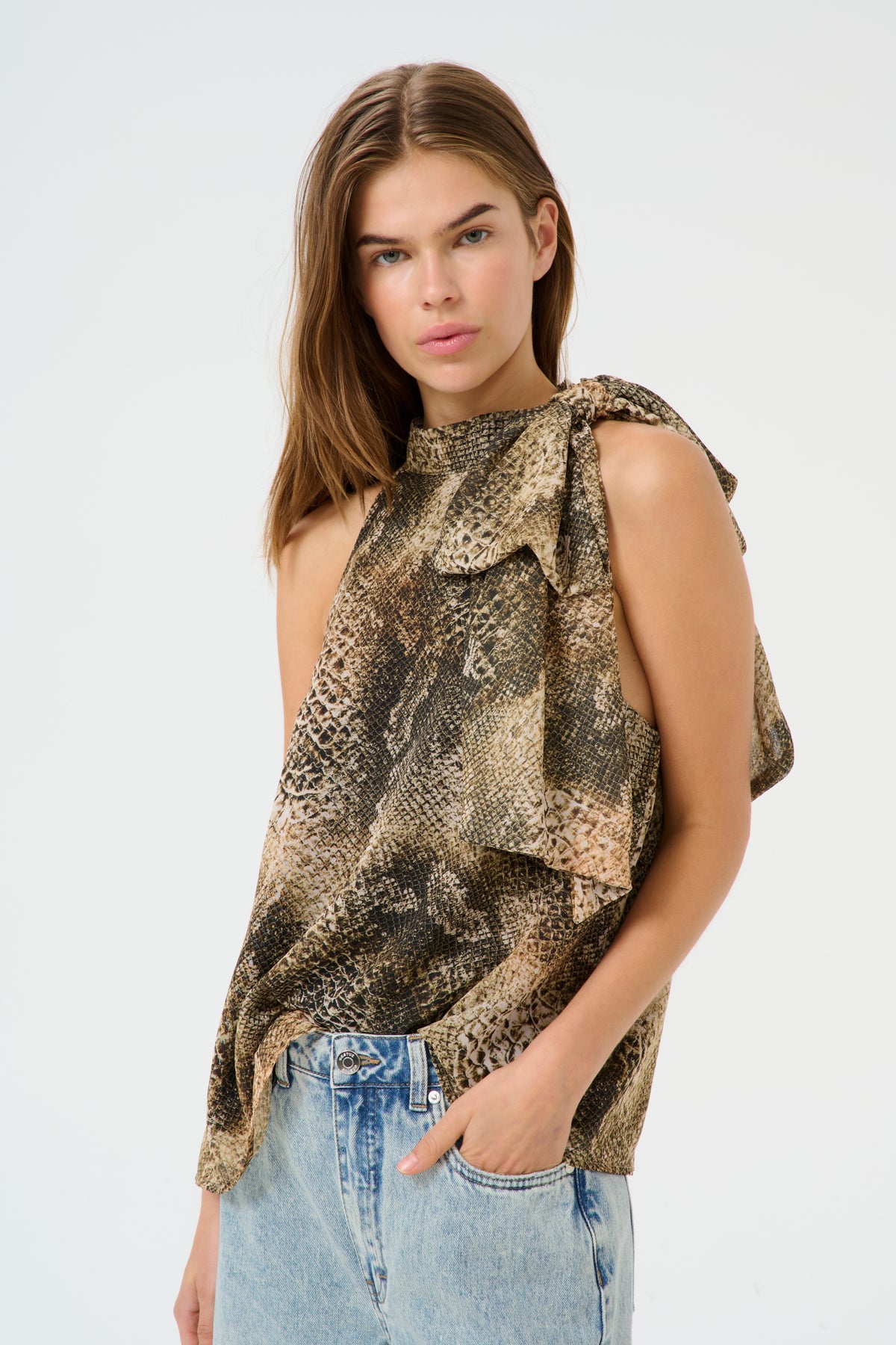 GZsanka P top GOLDEN SNAKE - 10910218
