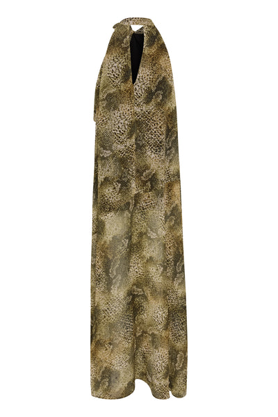 GZsanka P maxi dress GOLDEN SNAKE - 10910234 Thumbnail