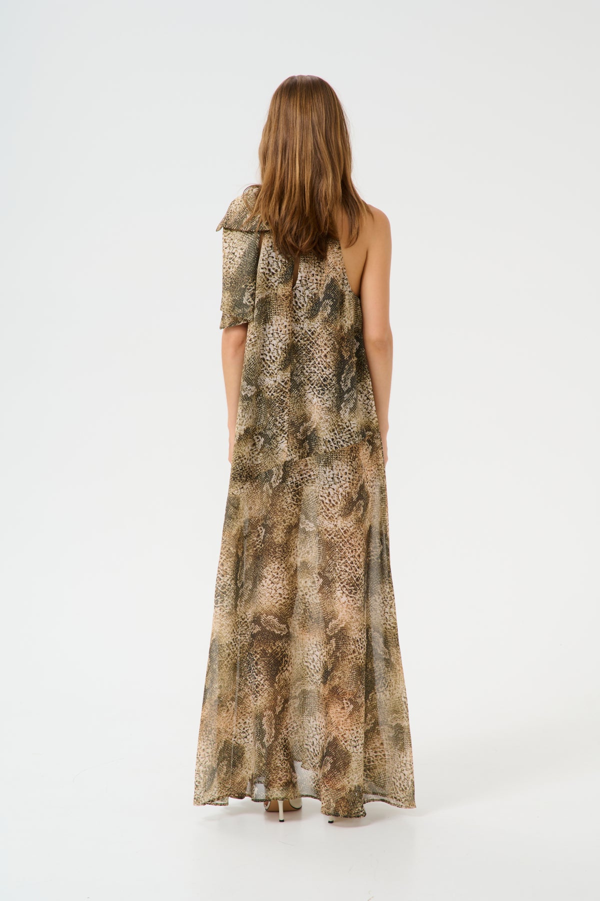 GZsanka P maxi dress GOLDEN SNAKE - 10910234