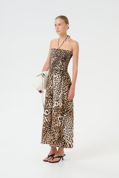 GZgeopa P tube dress Leopard butter yellow Thumbnail