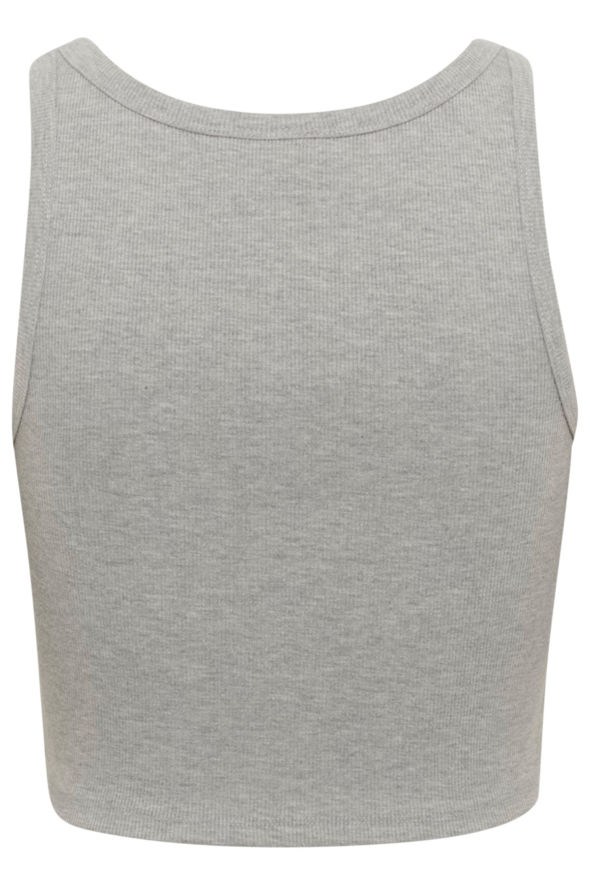 GZdrew mel logo crop top Grey M‚lange