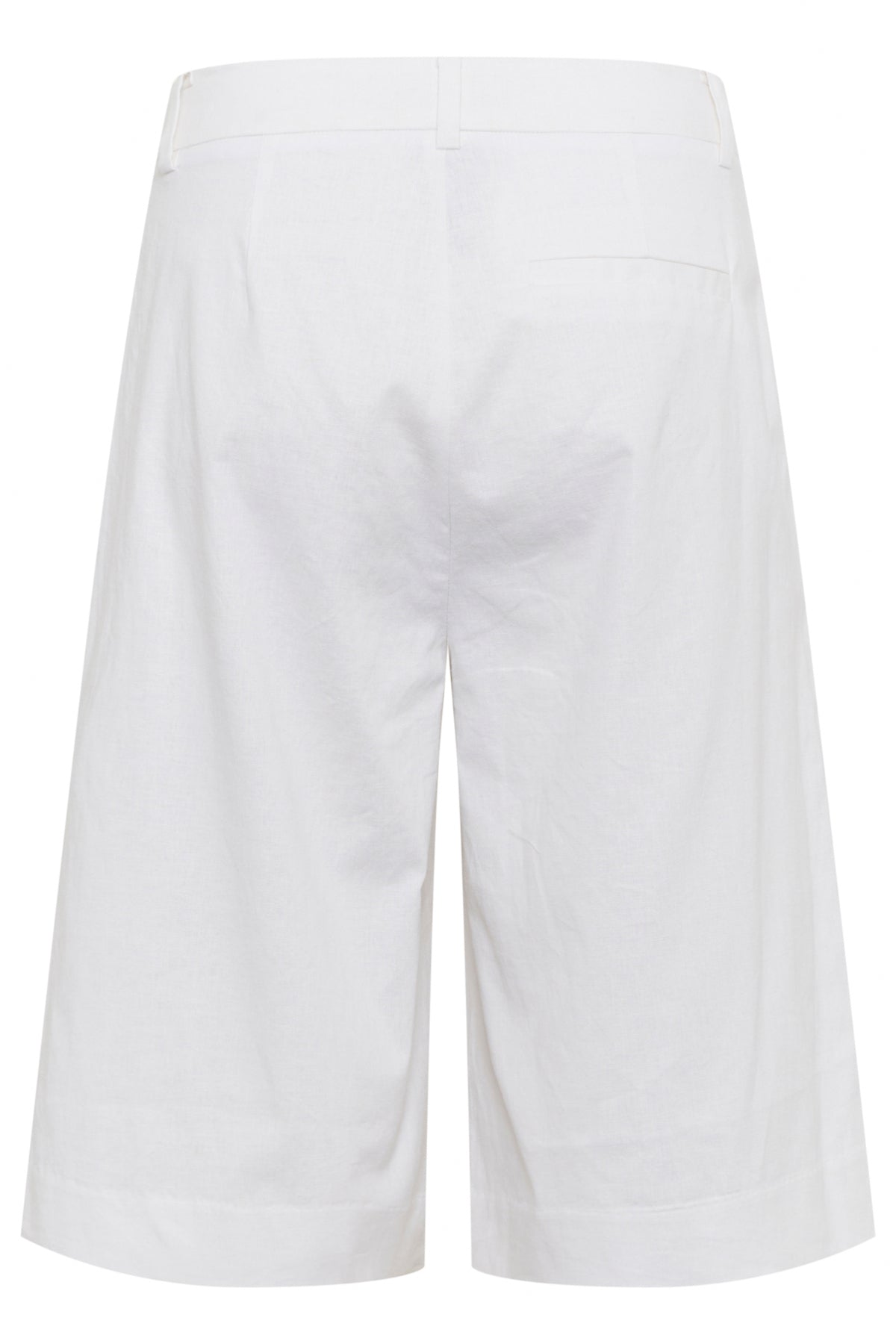 GZizza linen MW shorts Bright White
