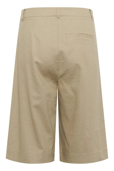 GZizza linen MW shorts Silver Sage Thumbnail