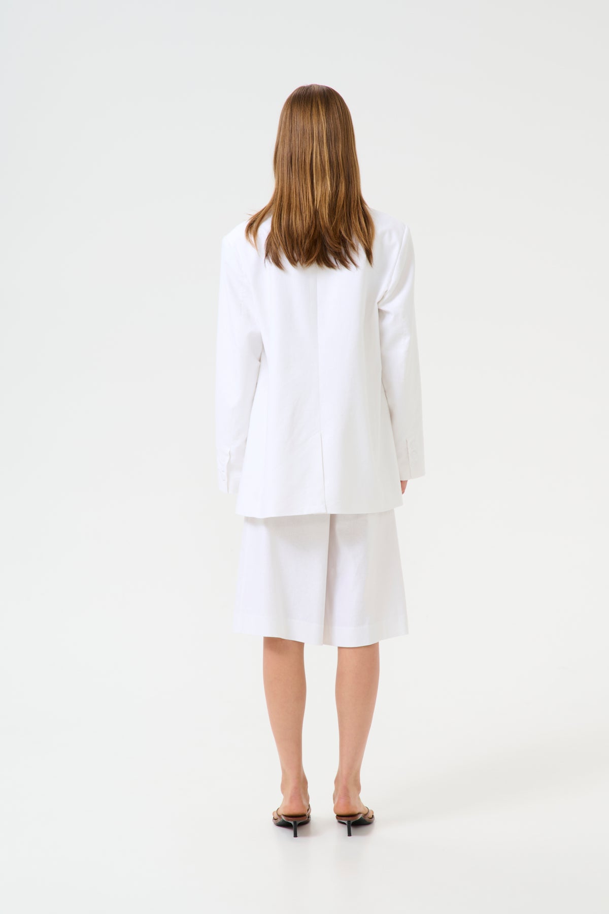 GZizza linen blazer Bright White - 10910285