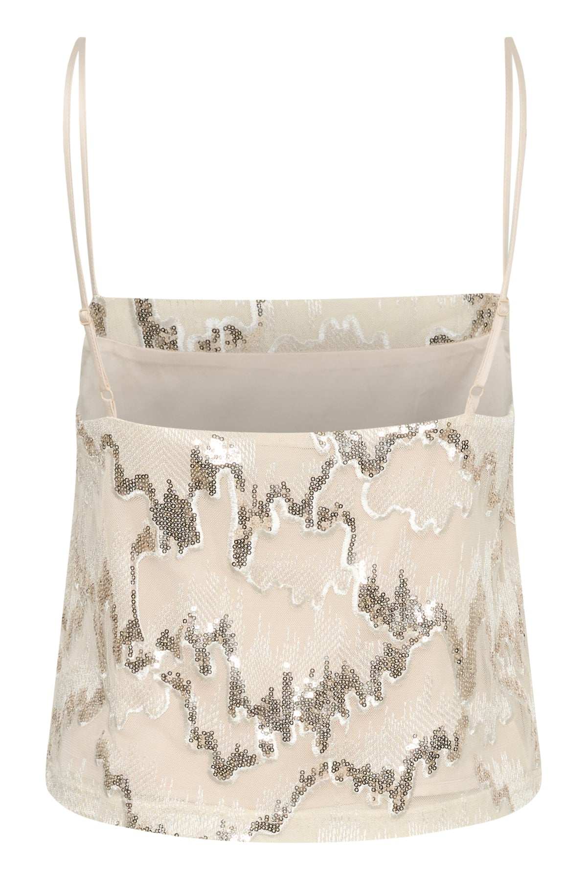 GZsagina singlet top Birch with sequins