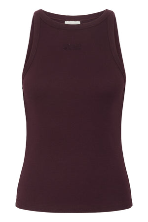 GZdrew rhinestone logo tank Aronia - 10910297