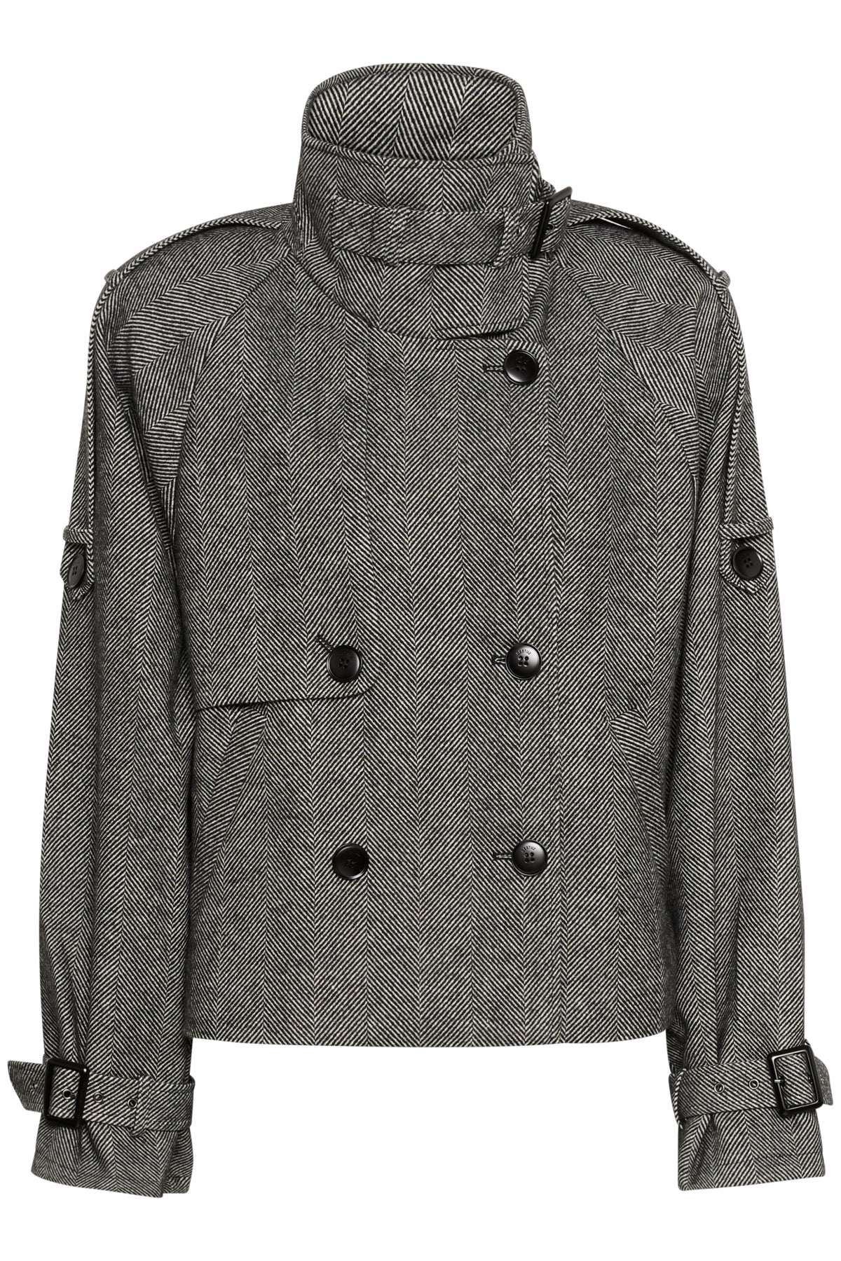GZavic short jacket Herringbone black/grey - 10910324