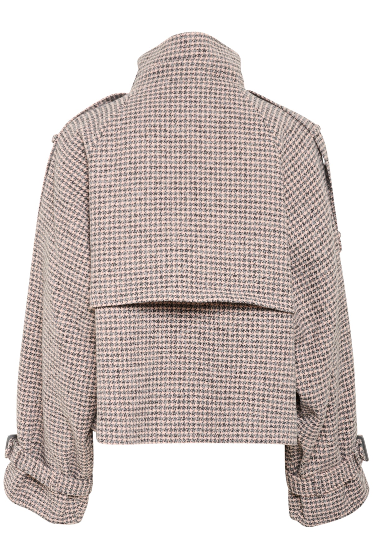 GZavic short jacket Rose dust/grey houndstooth - 10910324