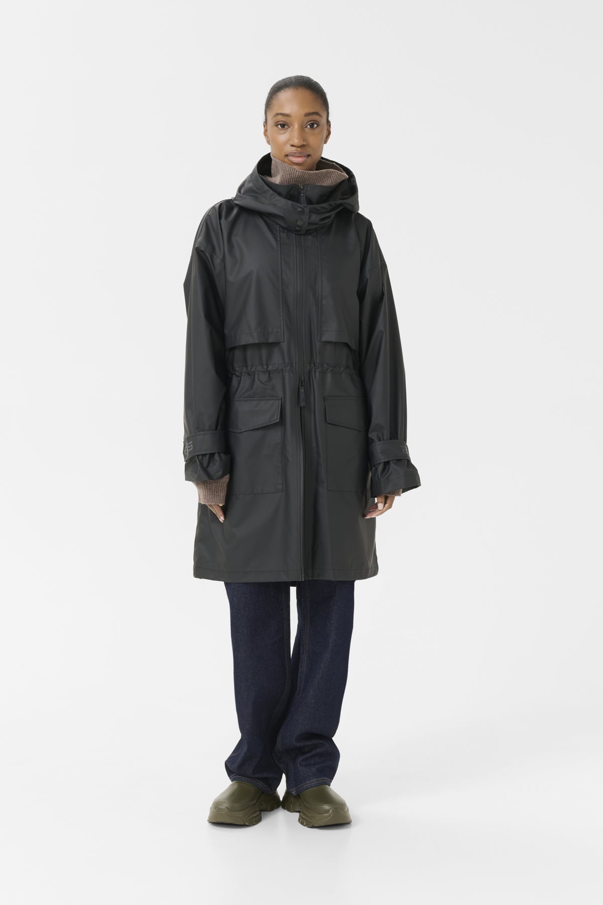 GZkila raincoat Black - 10910328