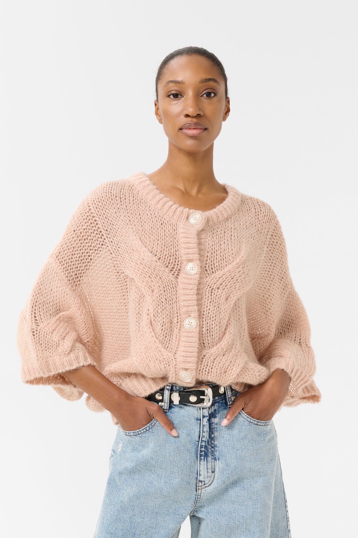 GZzenia cardigan ROSE DUST - 10910337