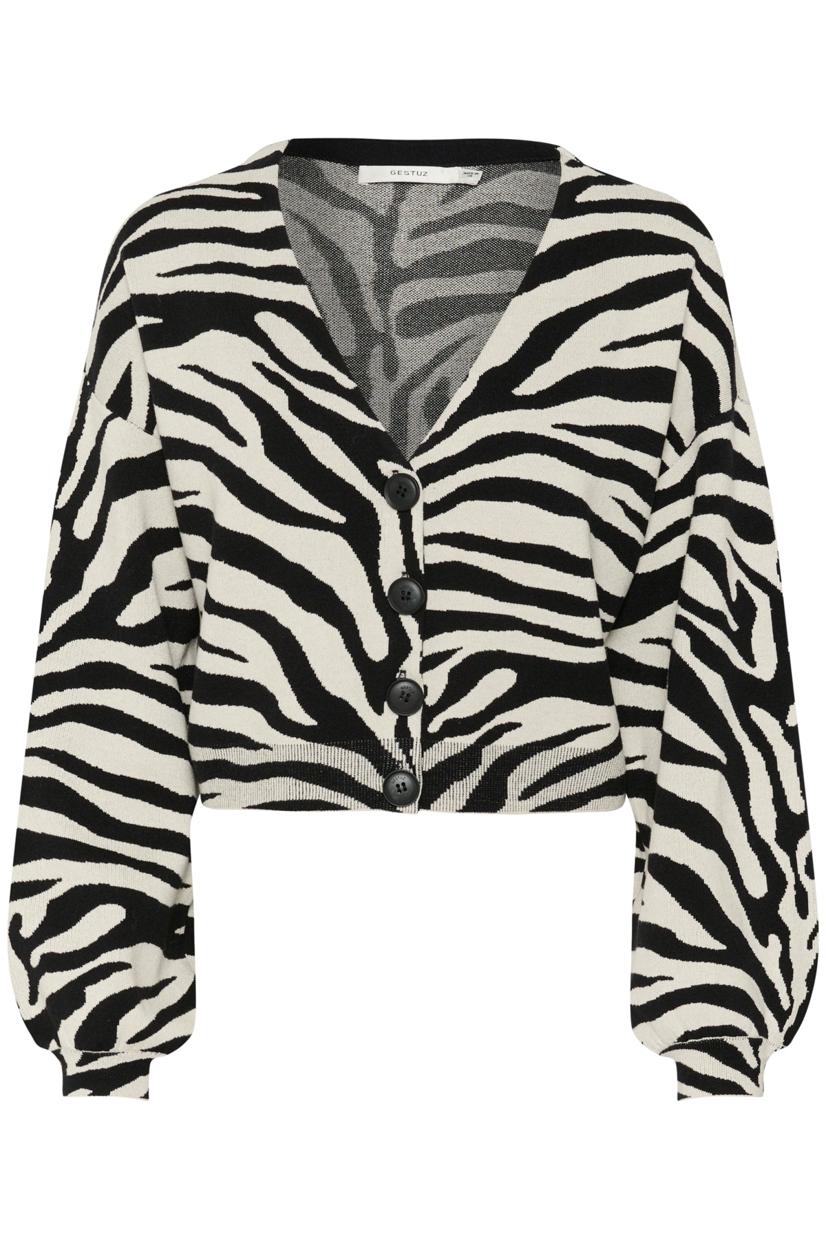 GZzebba cardigan Black/Birch tiger - 10910341