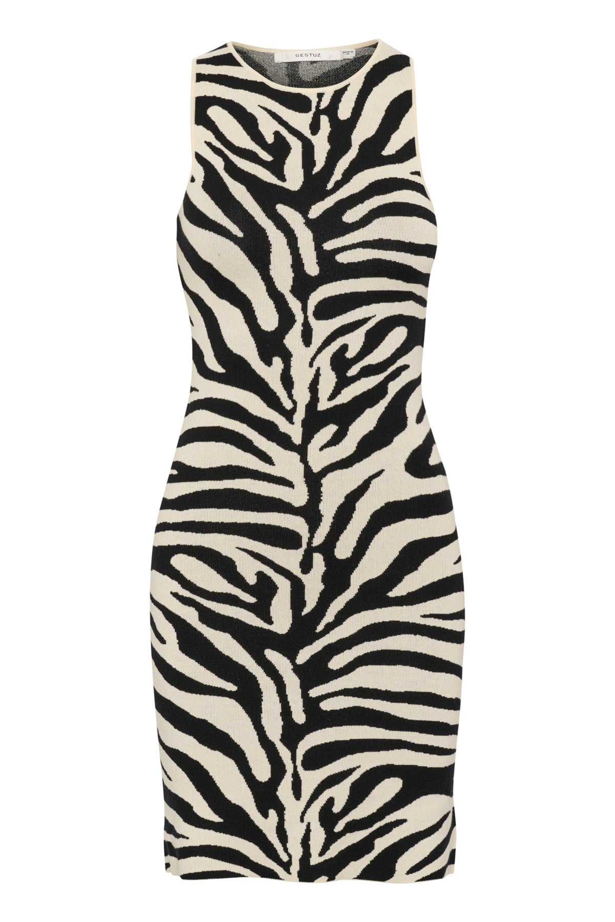 GZzebba dress Black/Birch tiger - 10910342