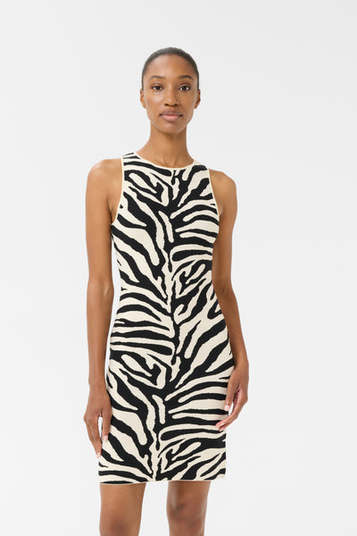 GZzebba dress Black/Birch tiger - 10910342 Thumbnail