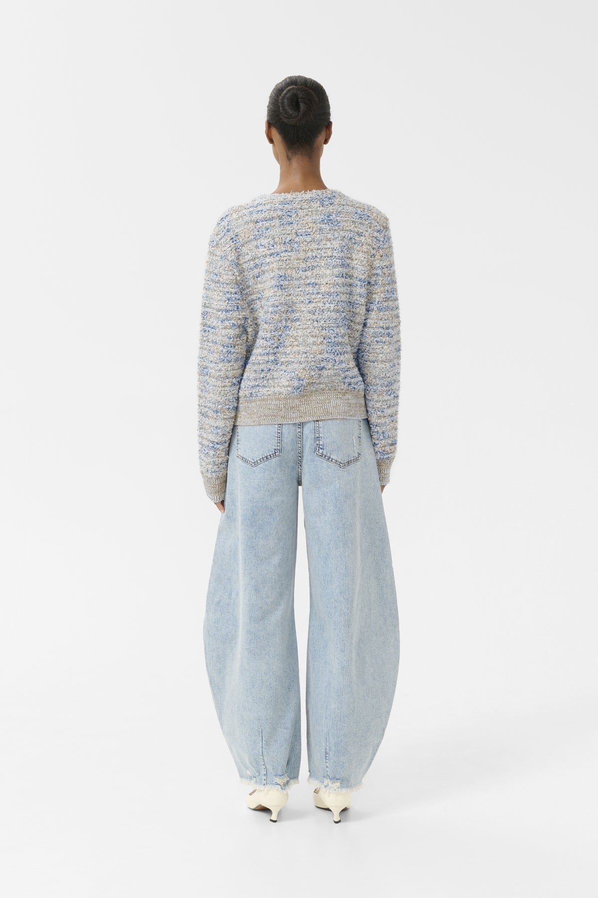 GZcannie cardigan Blue White mix - 10910345