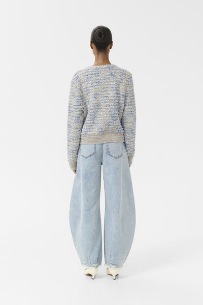 GZcannie cardigan Blue White mix - 10910345 Thumbnail