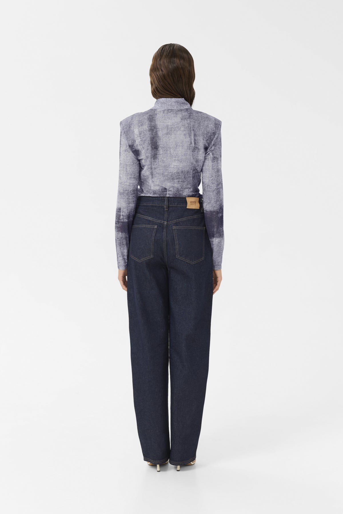 GZdeona P shirt BLACK DENIM - 10910362