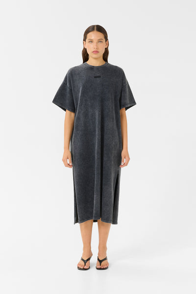 GZjio dress Dark grey washed - 10910364 Thumbnail