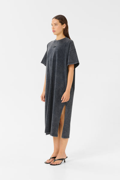 GZjio dress Dark grey washed - 10910364 Thumbnail