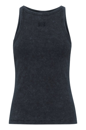 GZdrew washed logo tank Grey washed - 10910365
