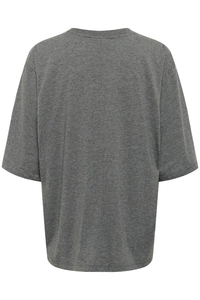 GZjilan tee Dark Grey M‚lange - 10910394 Thumbnail