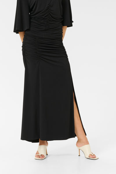 GZmaily slit skirt Black - 10910407 Thumbnail