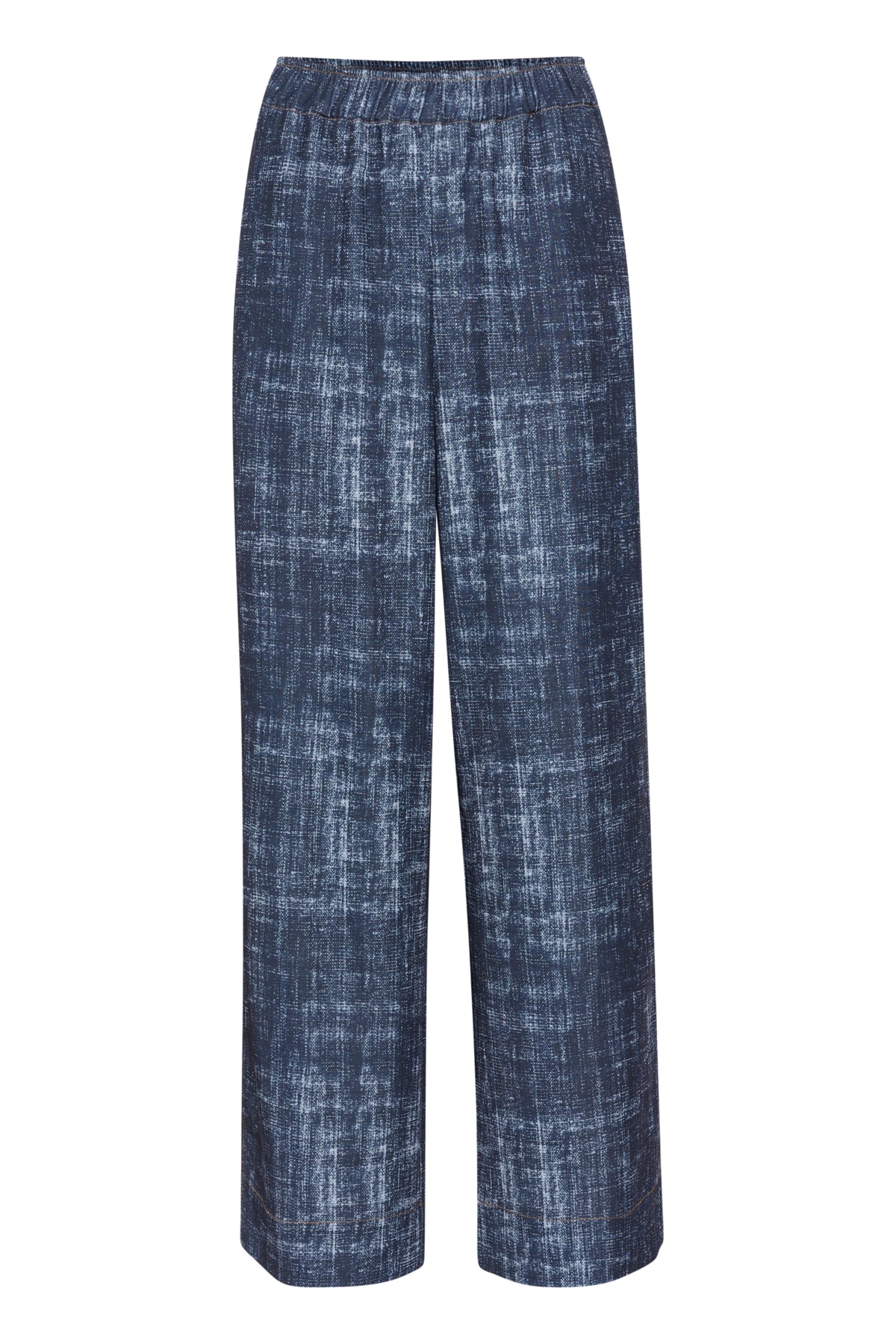 GZdemia P HW pants Dark denim structure - 10910410