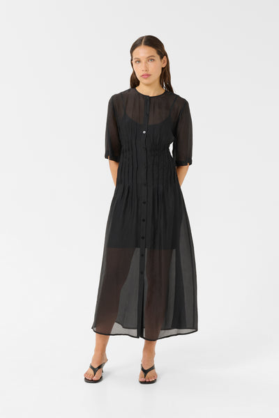 GZtrudi ss dress Black - 10910442 Thumbnail