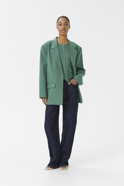 GZcallia OZ blazer Posy Green Melange - 10910448 Thumbnail
