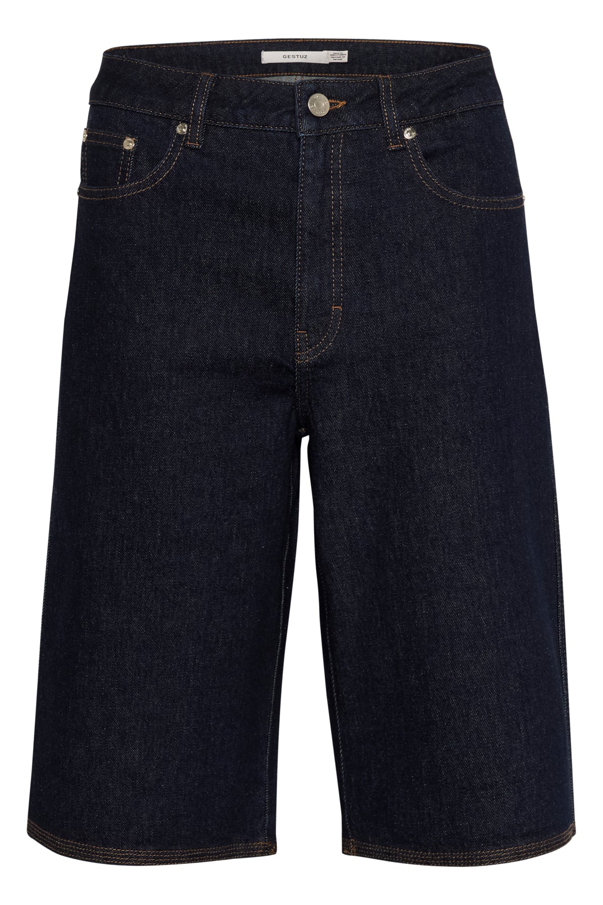 GZsummer HW long shorts Unwashed denim - 10910456