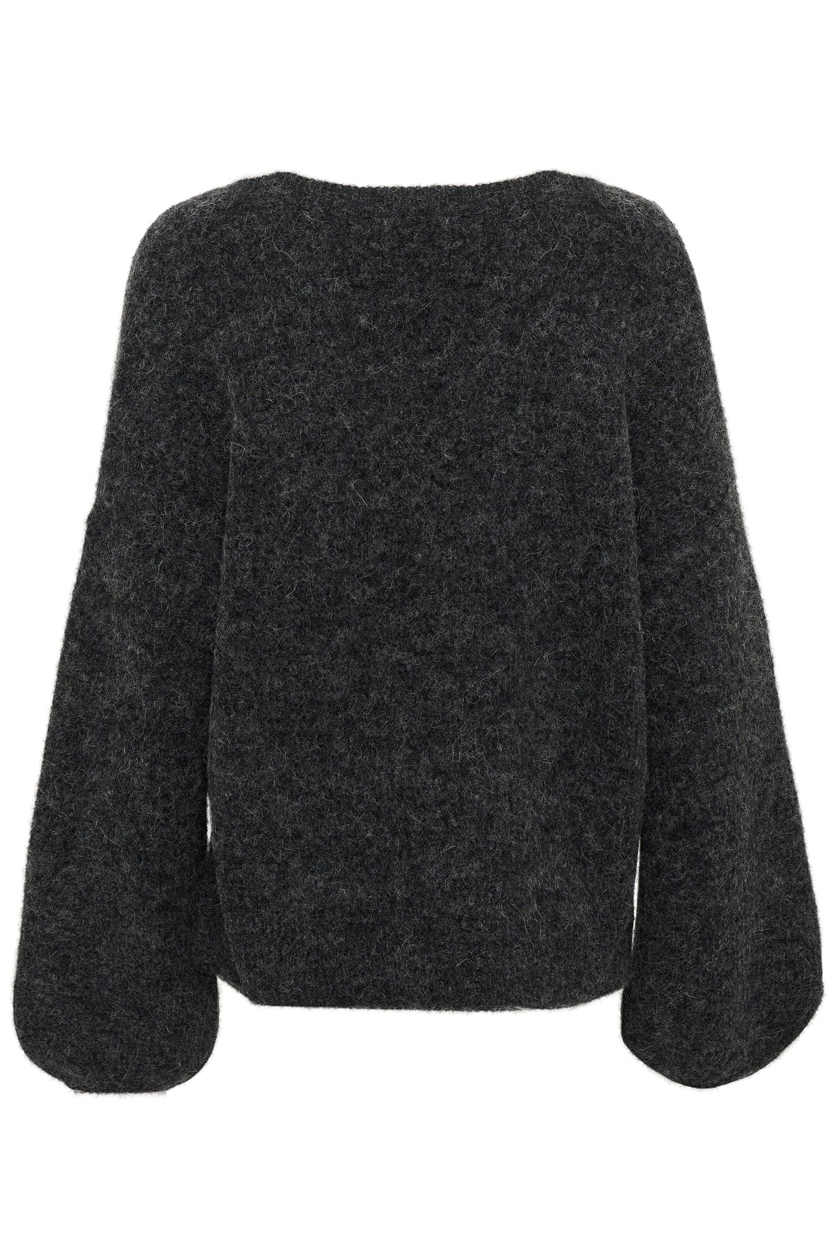 GZalpha slit pullover NOOS Charcoal Melange - 10910478