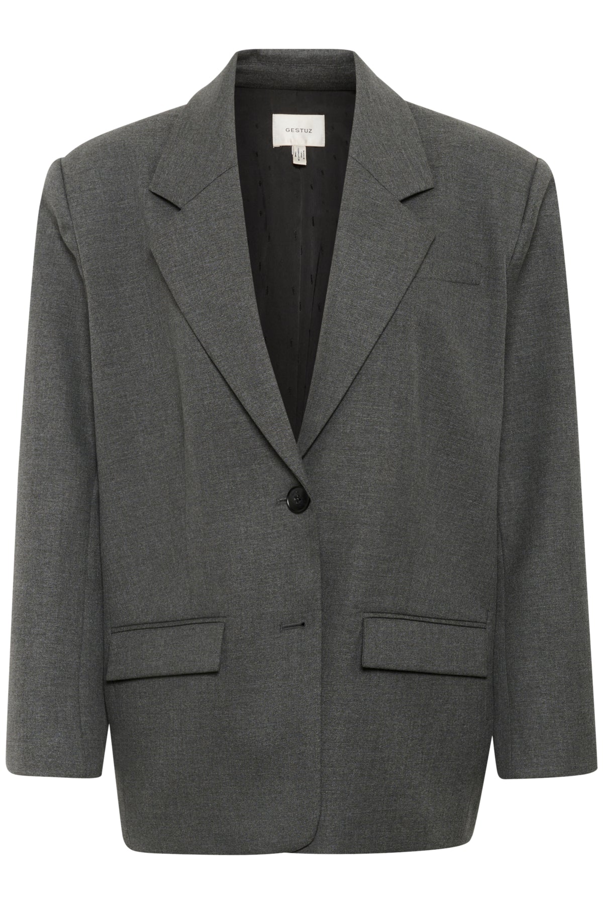 GZpaula melange OZ blazer NOOS Dark grey melange - 10910493