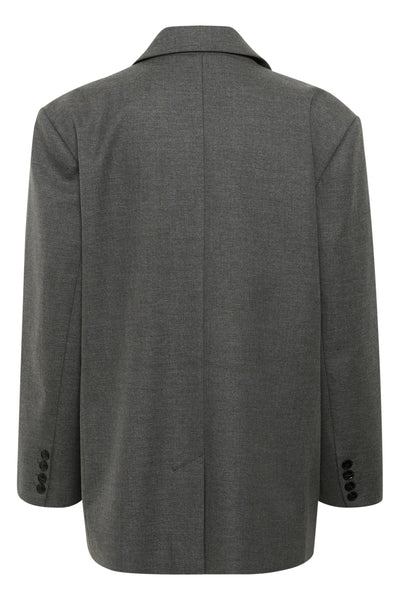 GZpaula melange OZ blazer NOOS Dark grey melange - 10910493 Thumbnail