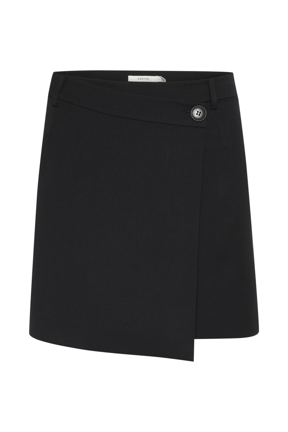 GZpaula melange MW wrap skirt Black - 10910495