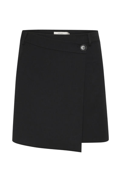 GZpaula melange MW wrap skirt Black - 10910495 Thumbnail