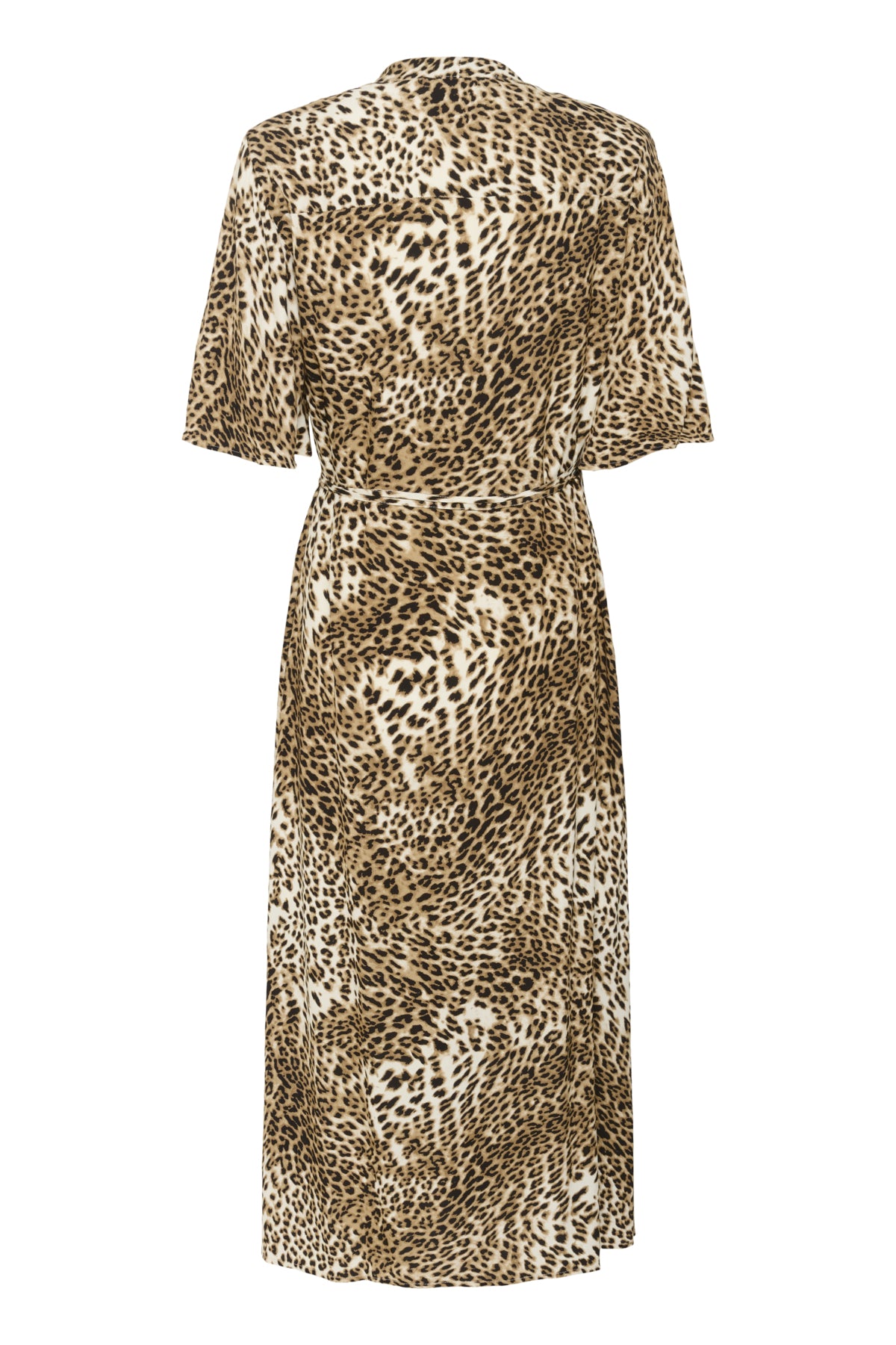 GZkadla wrap dress light leopard